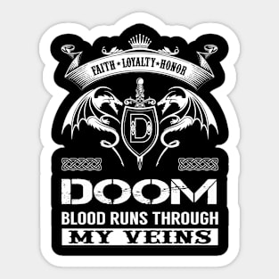 DOOM Sticker